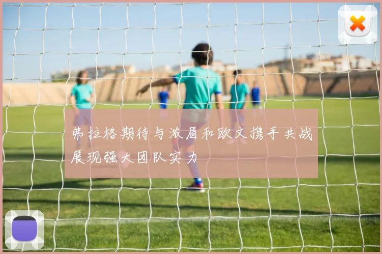 弗拉格期待与浓眉和欧文携手共战展现强大团队实力